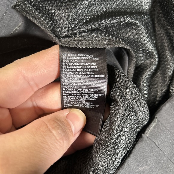 The North Face Pants Men's 40 Gray Lightweight Outdoor Hiking Zipper Pocket - Picture 4 of 5